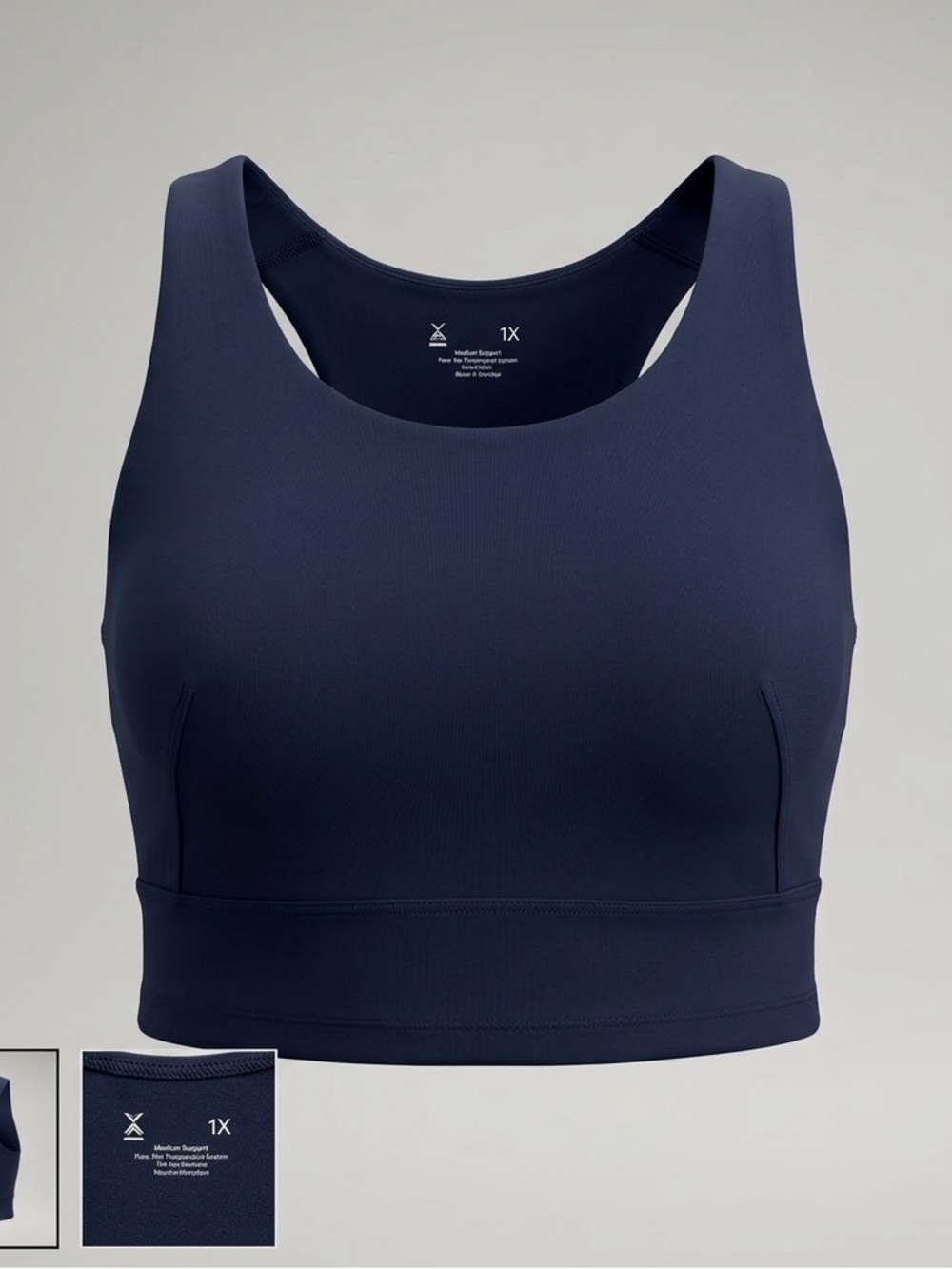 Xersion Navy Workout Active Racerback Top